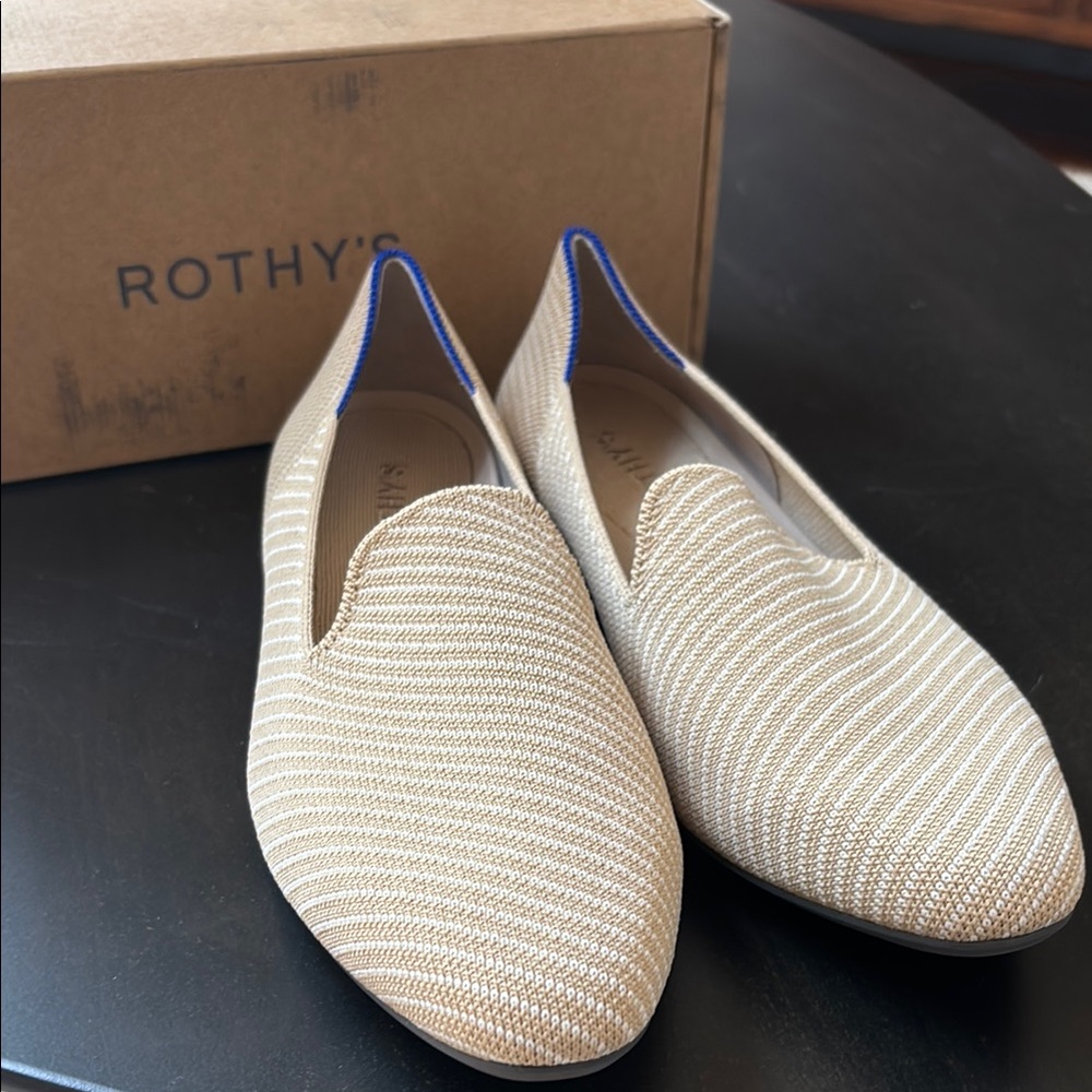 Rothy's “Chai Twill” The Almond Loafer
